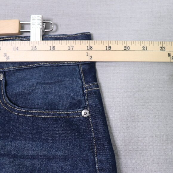 Y2K Ecko Unltd Jean Shorts Men’s 34 Grunge Skater Relaxed Fit 2000s Dark - Picture 10 of 13